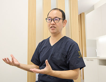 Q1.歯科医師を目指されたきっかけを教えてください