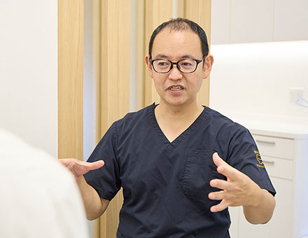 Q3.大学では口腔外科を専門にされていたと伺いました